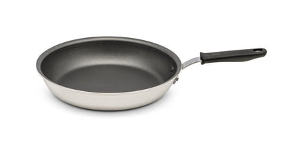 Vollrath Wear-Ever SteelCoat x3 Non-Stick Fry Pan w Silicone Handle, 12", Aluminum - 672312