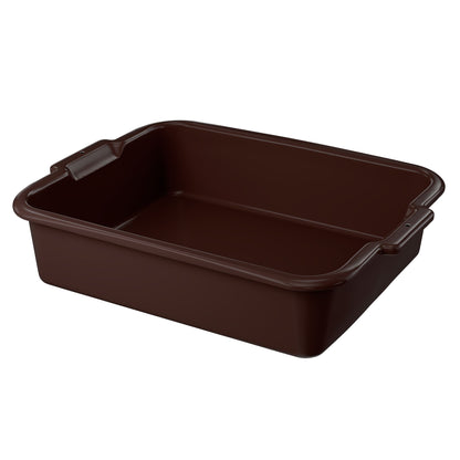 Vollrath Bus Bin, 20" x 15" x 5", Brown - 52614