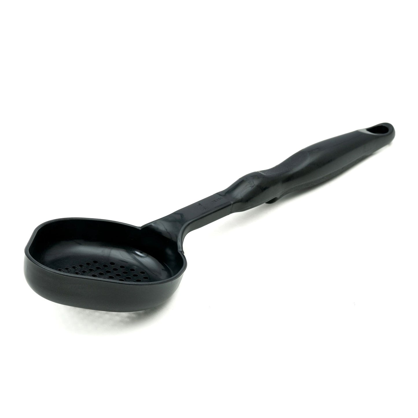 Vollrath Perforated Spoodle, 6 oz, Black Nylon - 5293420