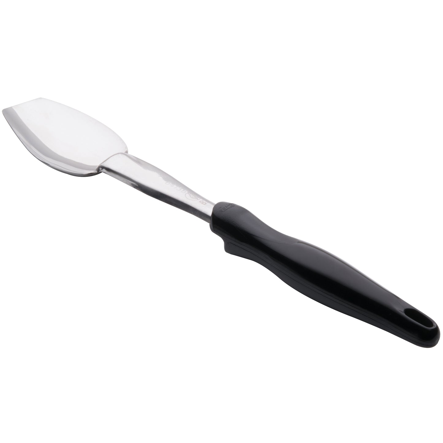 Vollrath Ergo Grip 3 Sided Solid Basting Spoon, Stainless/Nylon Black Handle, FINAL SALE - 64136