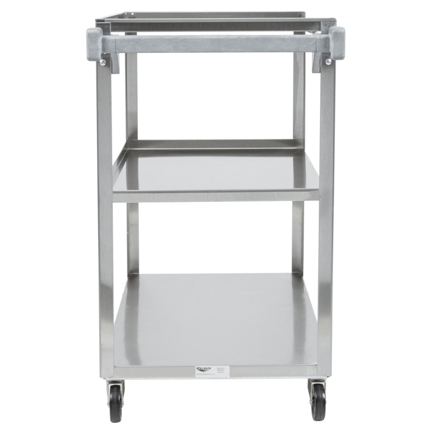Vollrath 3 Shelf Utility Cart, Stainless Steel, 300 lb - 97121