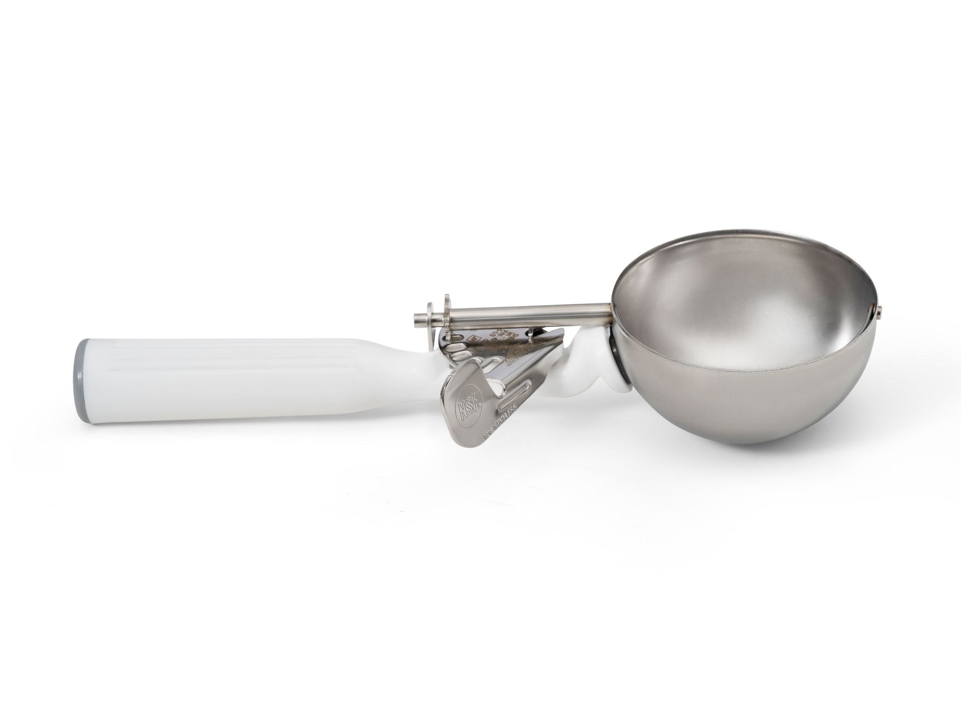 Vollrath Color-Coded One-Piece Thumb Press Disher, 5 1/3 oz - 47139