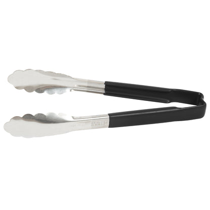 Vollrath Kool-Touch One-Piece Tongs, 9.5", Black - 4780920