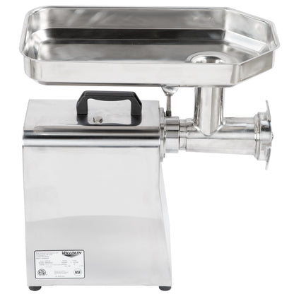 Vollrath No.22 Electric Meat Grinder, 528 lb/Hour. 1.5 HP, 110V - 40744