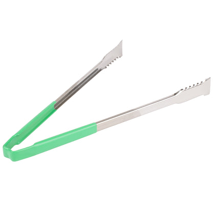 Vollrath VersaGrip Kool-Touch One-Piece Tongs, 16", Green, FINAL SALE - 4791670