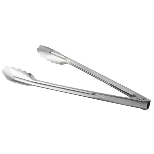 Vollrath Economy Utility Tongs, 12", Stainless Steel - 47113