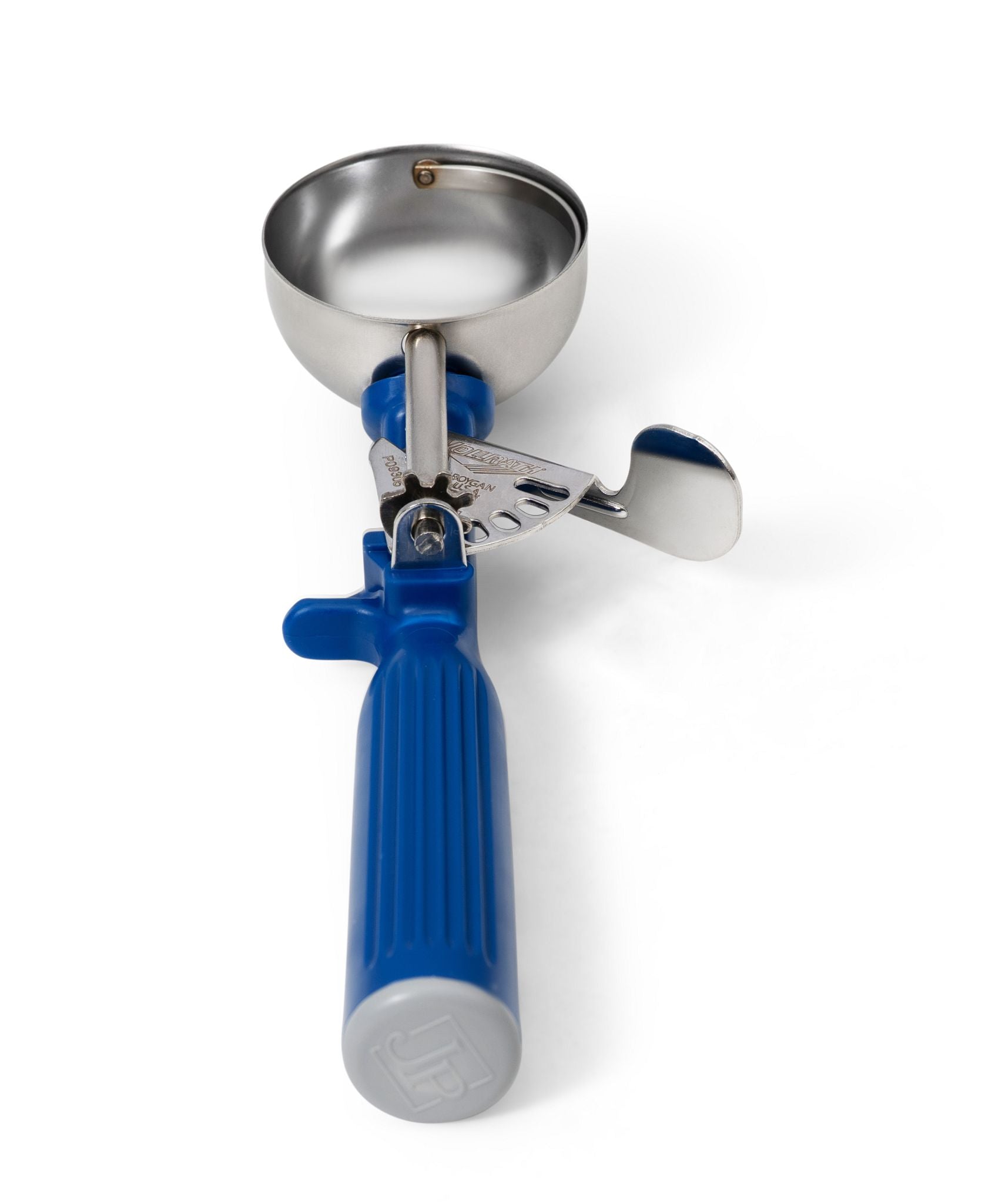 Vollrath Color-Coded One-Piece Thumb Press Disher, 2 oz - 47143