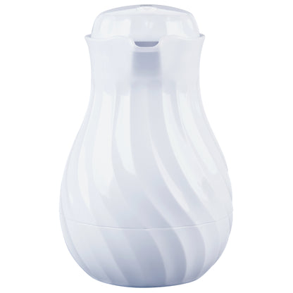 Vollrath SwirlServe Tilt & Pour Beverage Server, 64 oz, White - 52134