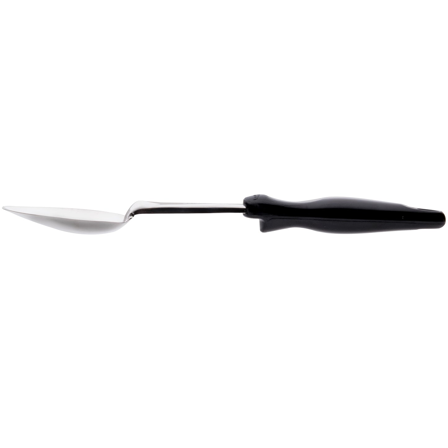 Vollrath Ergo Grip Solid Basting Spoon, Stainless/Nylon Handle, Black - 64130