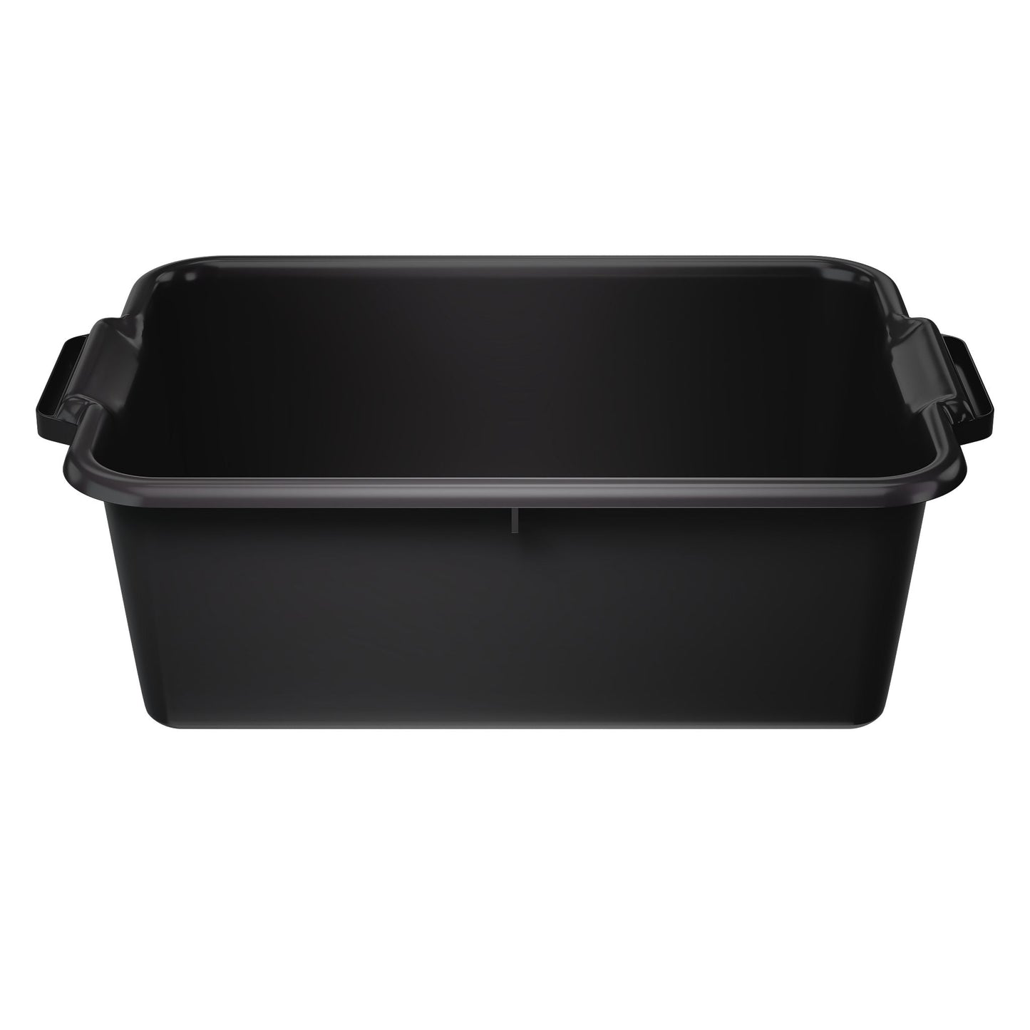 Vollrath Signature Heavy Duty Bus Bin, 20" x 15" x 7", Black - 52660