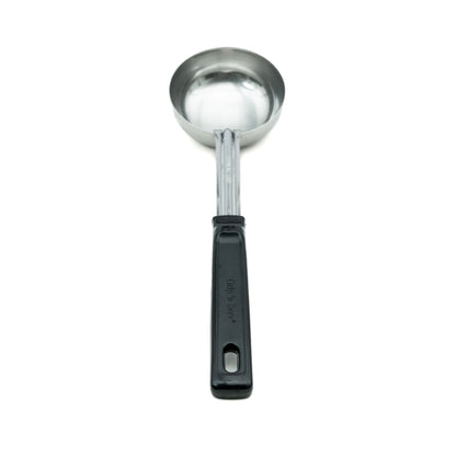 Vollrath Grip N Serve Solid Round Spoodle, 4 oz, Black Handle - 61172
