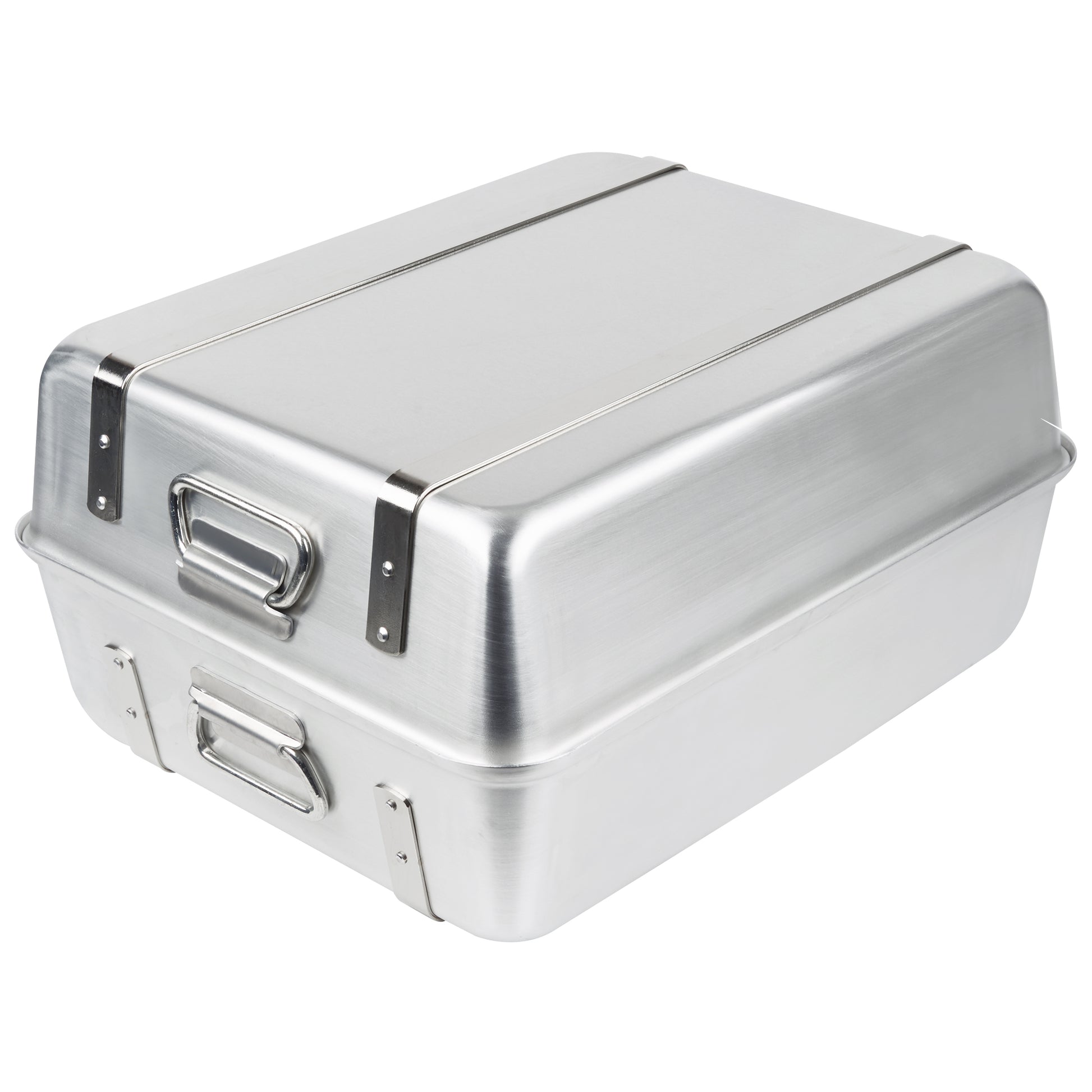 Vollrath Wear-Ever Roaster Set with Straps, 23.25 qt, Aluminum - 68360