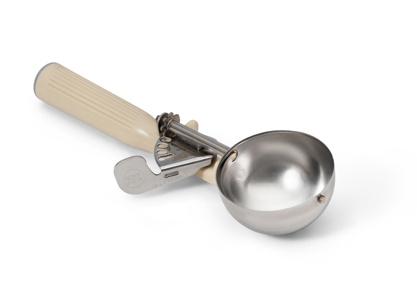 Vollrath Color-Coded One-Piece Thumb Press Disher, 3 1/4 oz - 47141