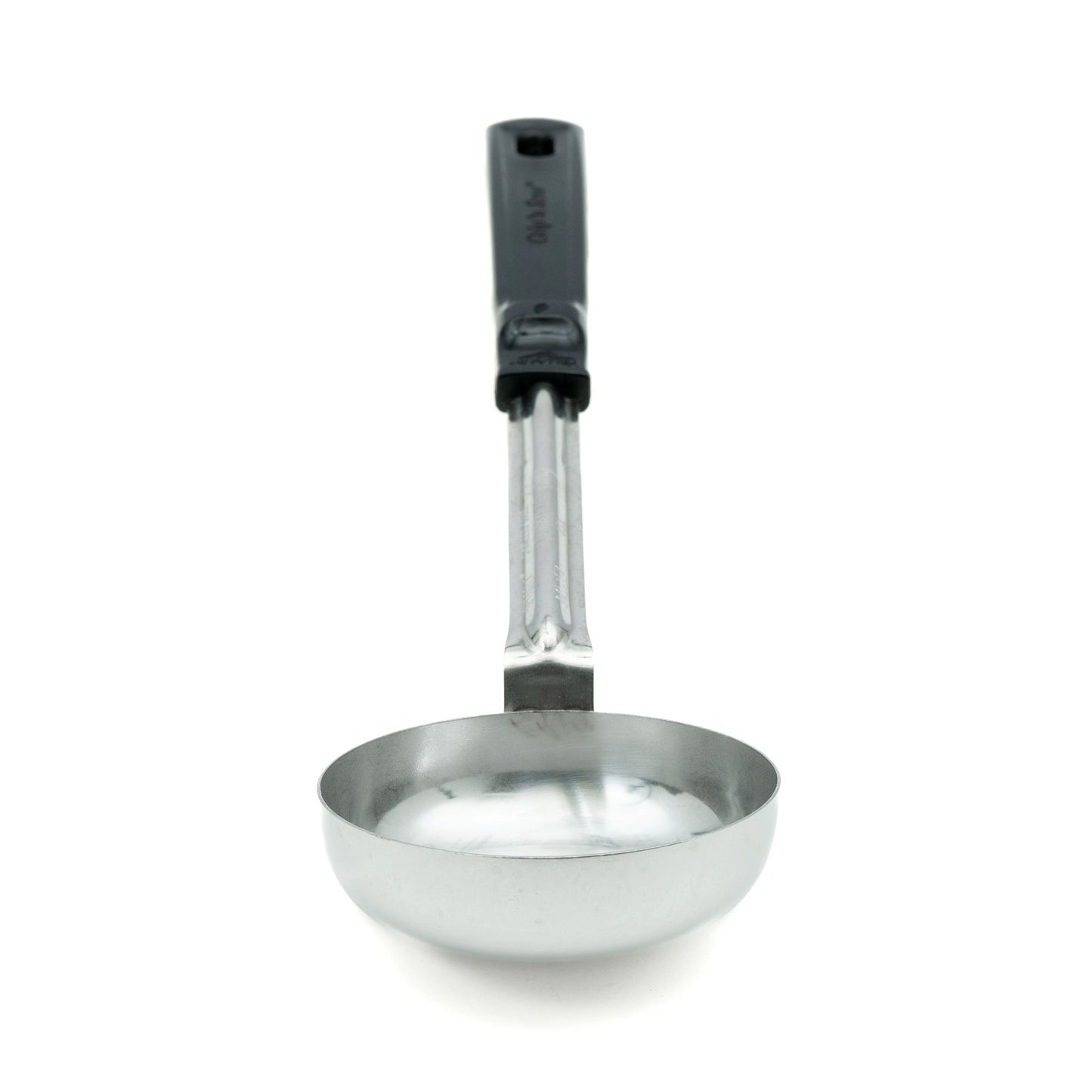 Vollrath Grip N Serve Solid Round Spoodle, 5 oz, Black Handle, FINAL SALE - 61174