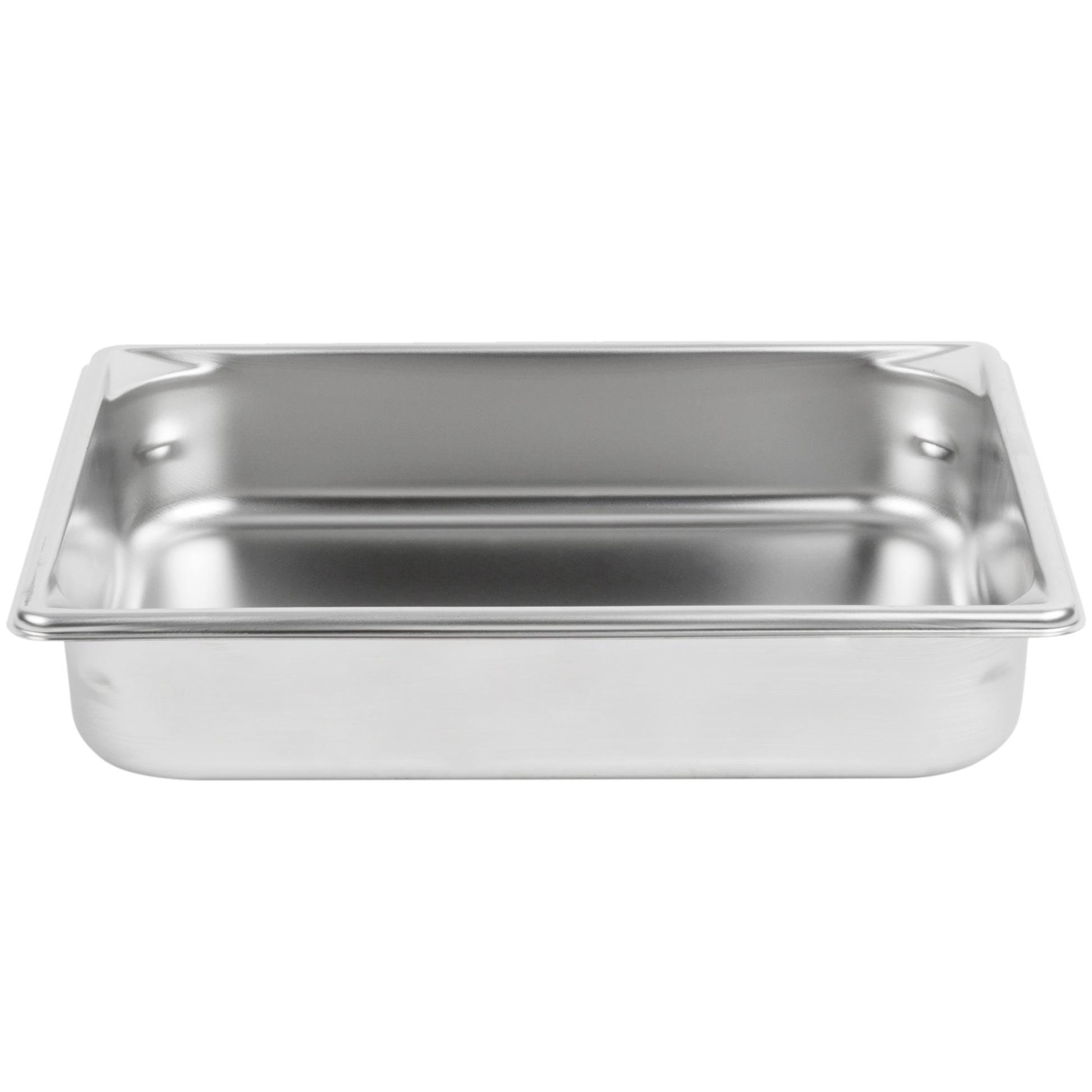 Vollrath Super Pan V Half Size Food Pan, 2.5" Deep, 22 Gauge Stainless Steel - 30222