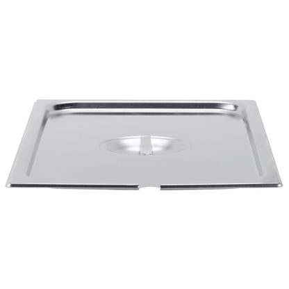 Vollrath Super Pan V Slotted Food Pan Cover, Full Size, 22 Gauge Stainless Steel - 75210