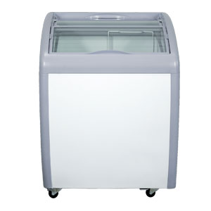 EFI FCCG-26 Curved Glass Chest Freezer