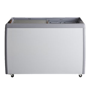 EFI FCFG-50 Flat Top Glass Chest Freezer