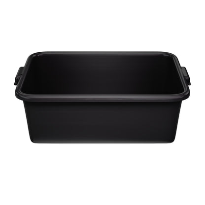 Vollrath Traex Bus Box Deep, 20" x 15" x 7", Black - 1527B-06