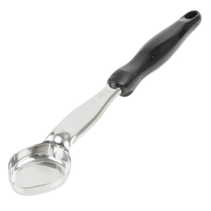 Vollrath Heavy Duty Color Coded Oval Spoodle, 1 oz, Black - 6412120