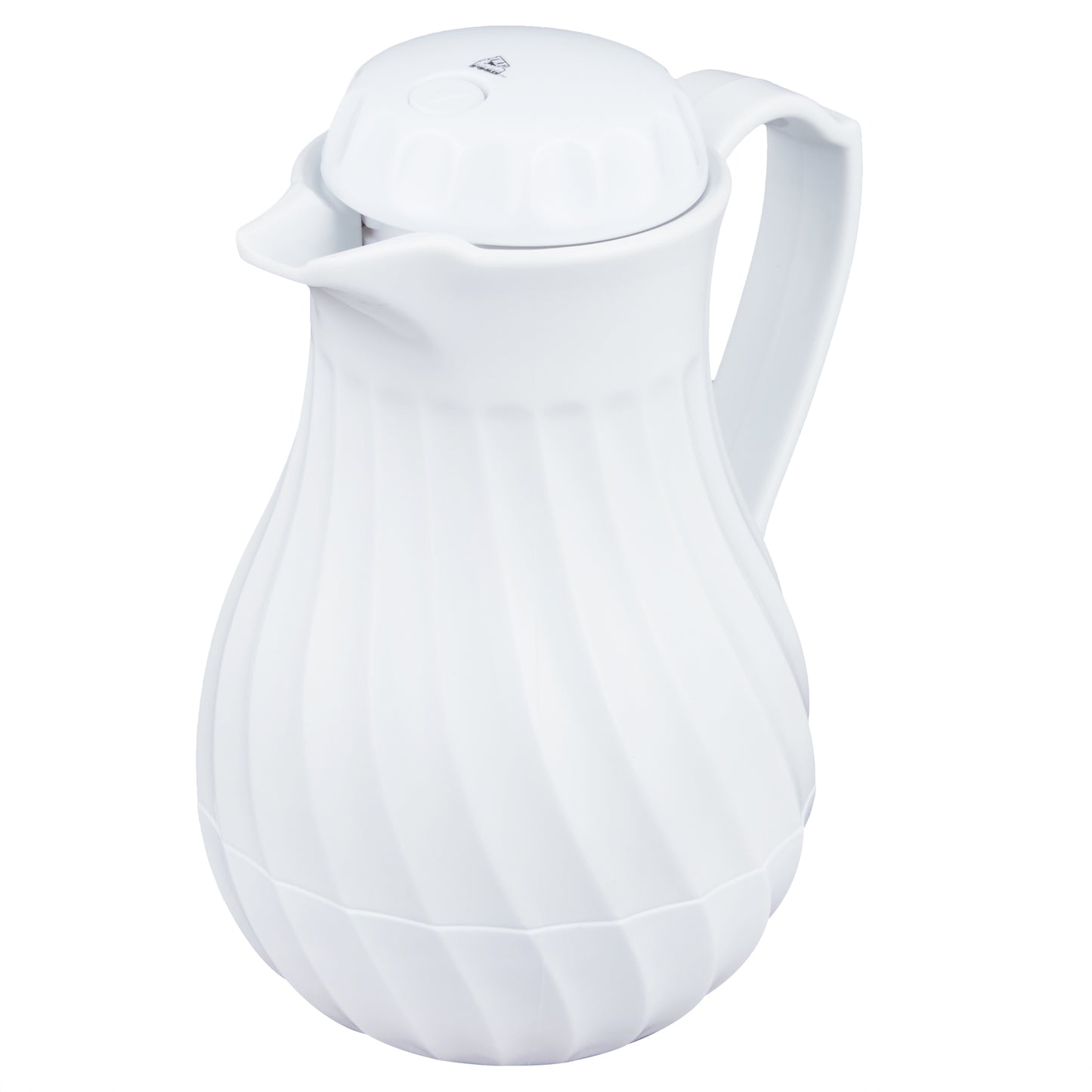 Vollrath SwirlServe Tilt & Pour Beverage Server, 10 oz, White - 52124