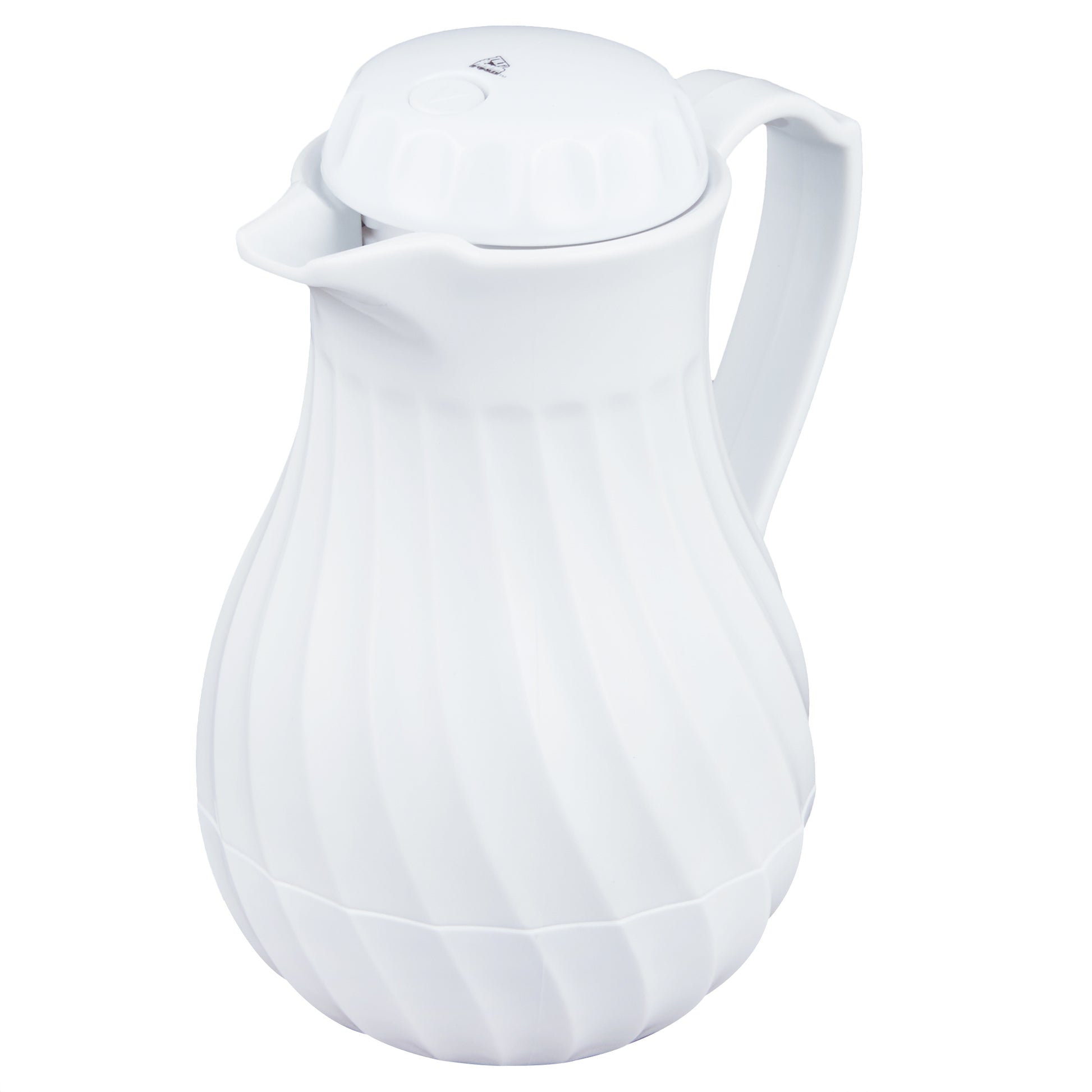 Vollrath SwirlServe Tilt & Pour Beverage Server, 10 oz, White - 52124