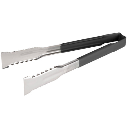 Vollrath VersaGrip Kool Touch One-Piece Tongs, 9.5", Black - 4790920