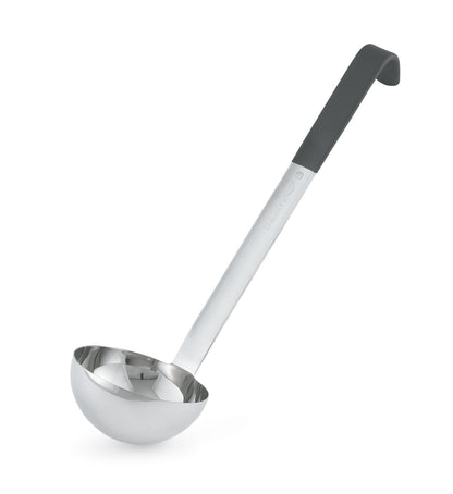 Vollrath Heavy-Duty One-Piece Short Handle Kool Touch Ladle, 0.5 oz, Black - 4980020