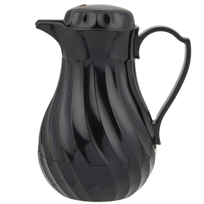 Vollrath SwirlServe Tilt & Pour Beverage Server, 20 oz, Black, FINAL SALE - 52142
