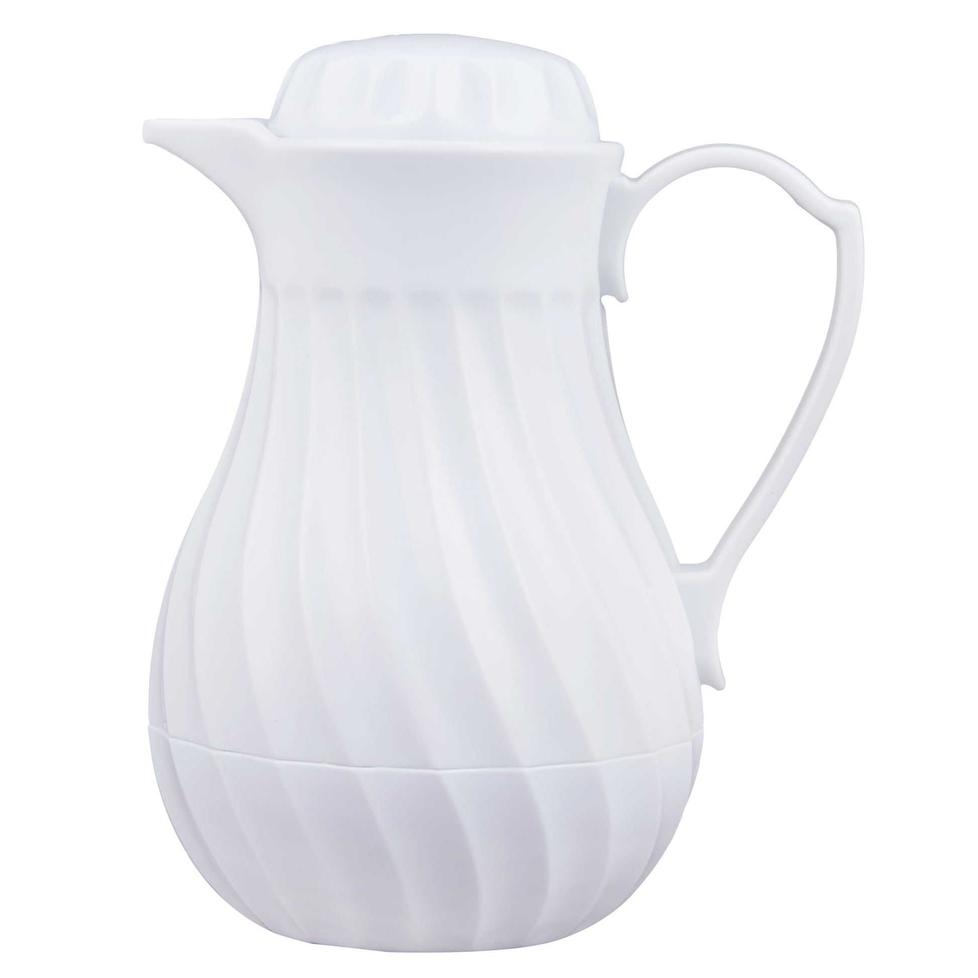 Vollrath SwirlServe Tilt & Pour Beverage Server, 10 oz, White - 52124