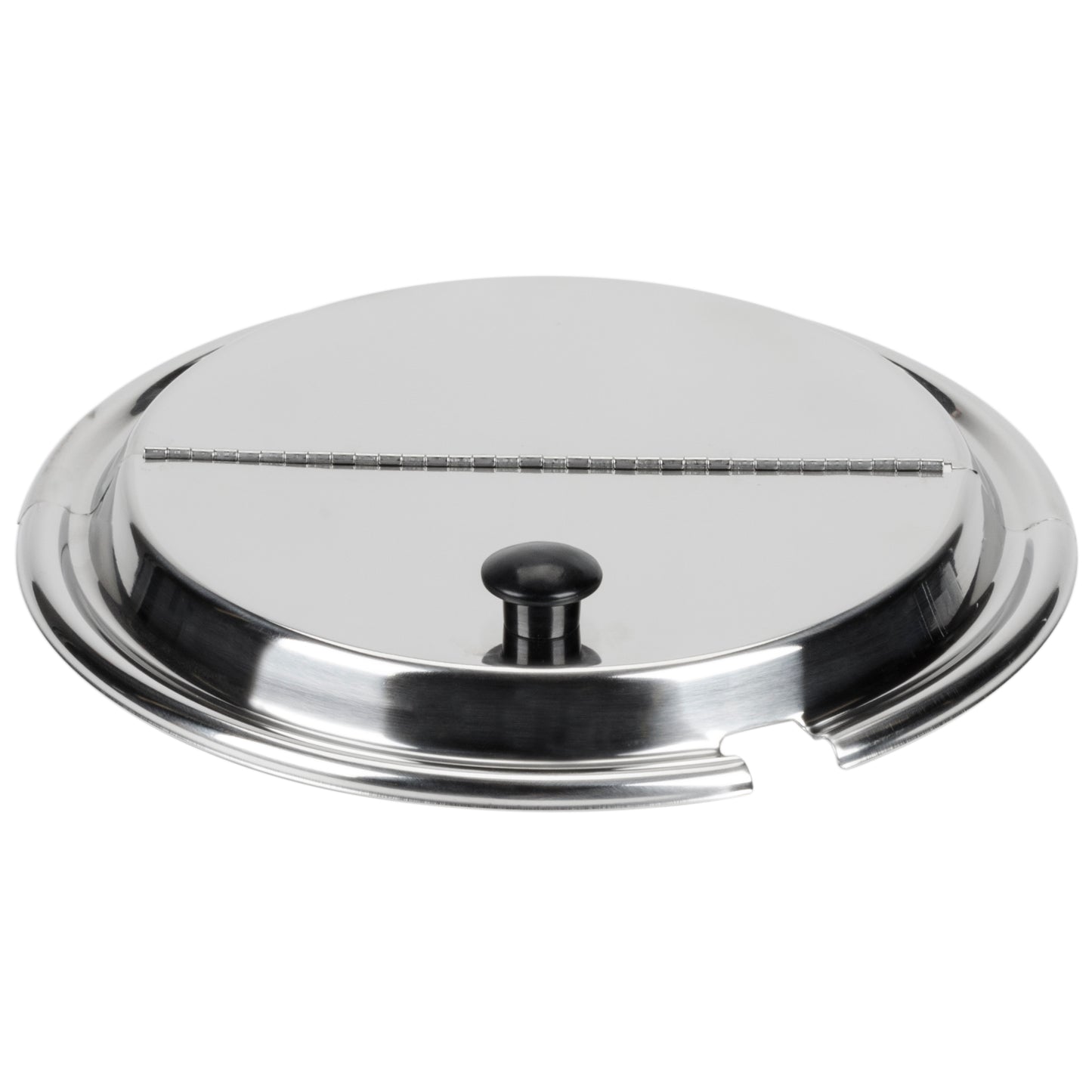 Vollrath Round Hinged Insert Cover with Slot, 4 qt - 47486