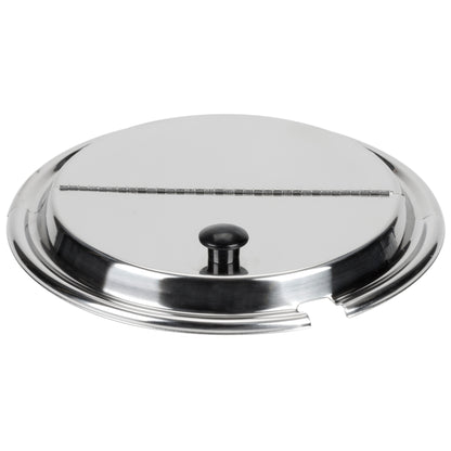 Vollrath Round Hinged Insert Cover with Slot, 4 qt - 47486