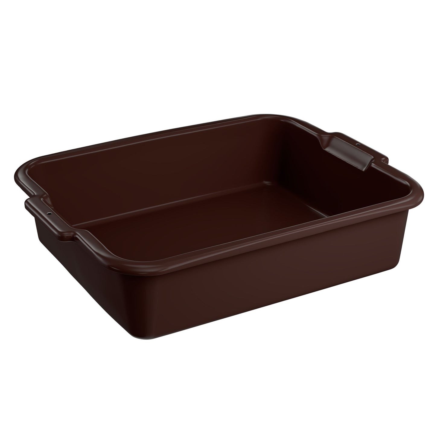 Vollrath Bus Bin, 20" x 15" x 5", Brown - 52614