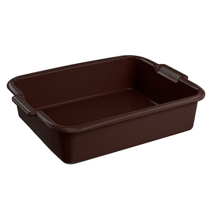 Vollrath Bus Bin, 20" x 15" x 5", Brown - 52614