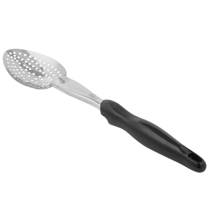 Vollrath Ergo Grip Perforated Basting Spoon, Stainless/Nylon Handle, Black - 64132
