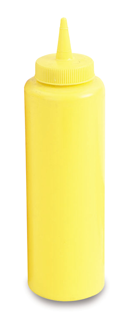 Vollrath Slim Profile Squeeze Bottle, 12 oz, Yellow - 52065