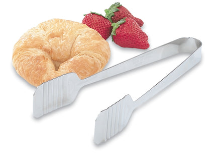 Vollrath Tender-Touch Pastry Tongs, 9.5", Stainless Steel - 47107