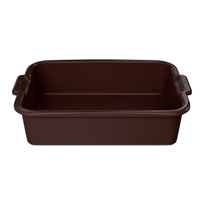 Vollrath Bus Bin, 20" x 15" x 5", Brown - 52614
