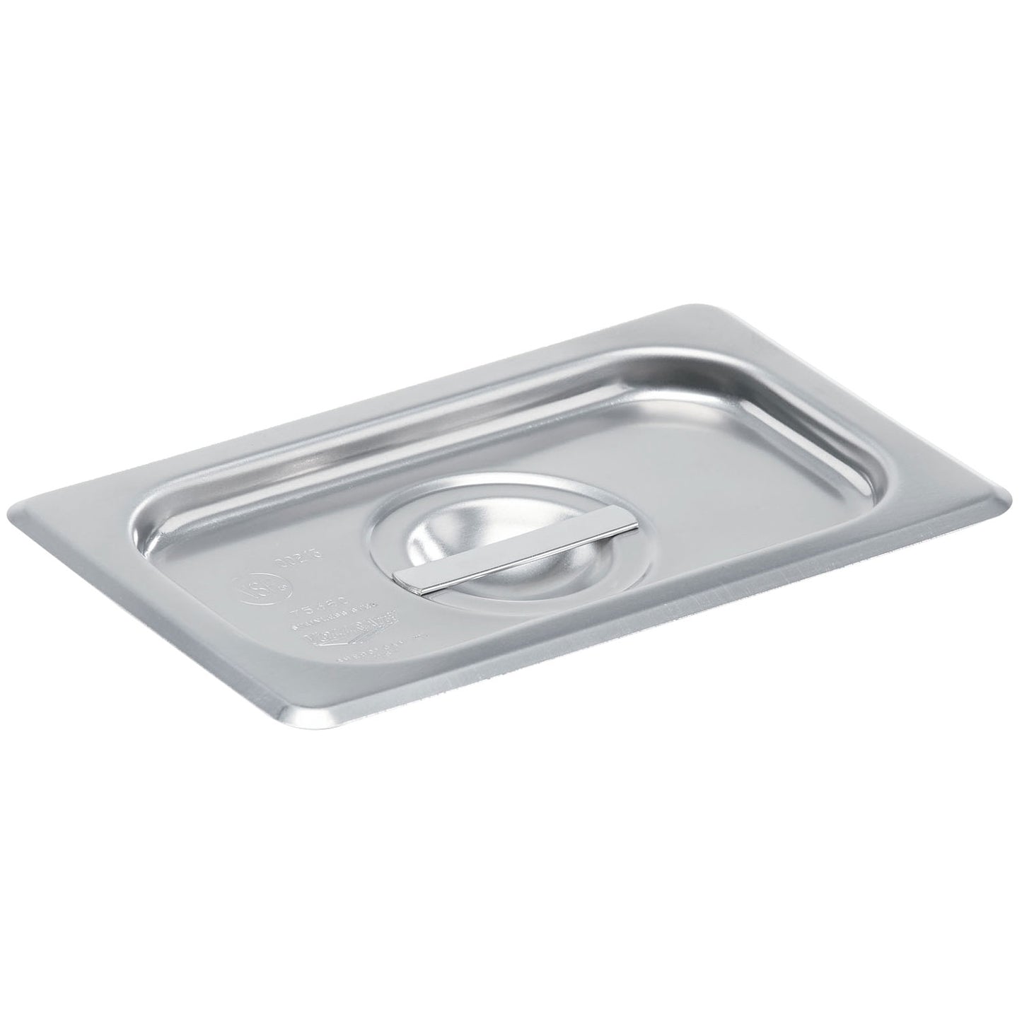 Vollrath Super Pan V Solid Food Pan Cover, 1/9 Size, 22 Gauge Stainless Steel - 75360