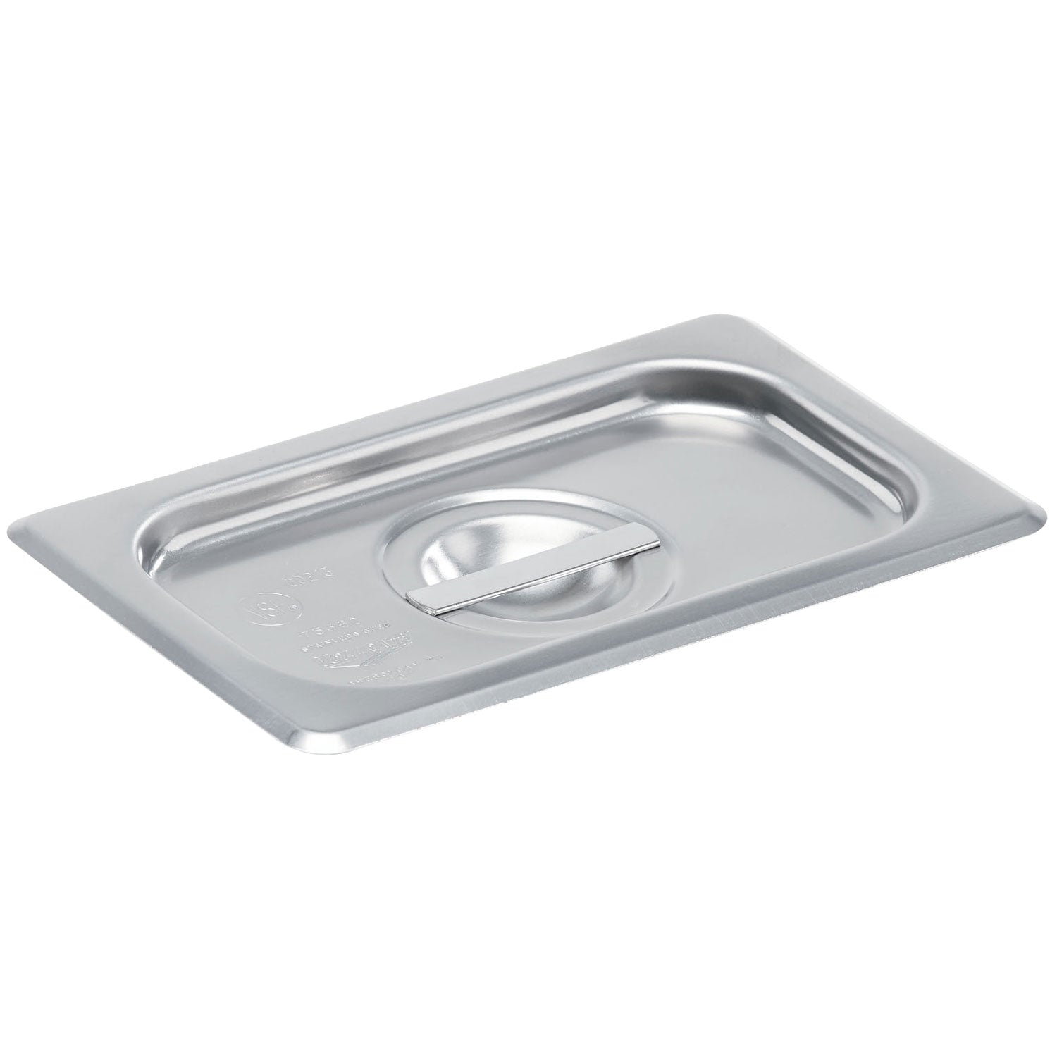 Vollrath Super Pan V Solid Food Pan Cover, 1/9 Size, 22 Gauge Stainless Steel - 75360