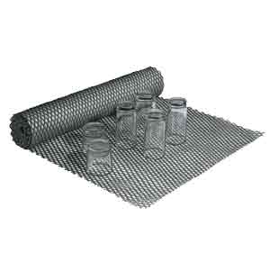 Spill-Stop | Bar Mesh Shelf Liner, 2' x 40' Roll, Black