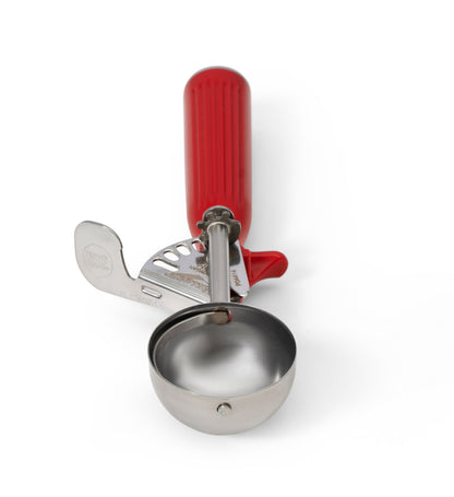 Vollrath Color-Coded One-Piece Thumb Press Disher, 1 1/3 oz - 47145