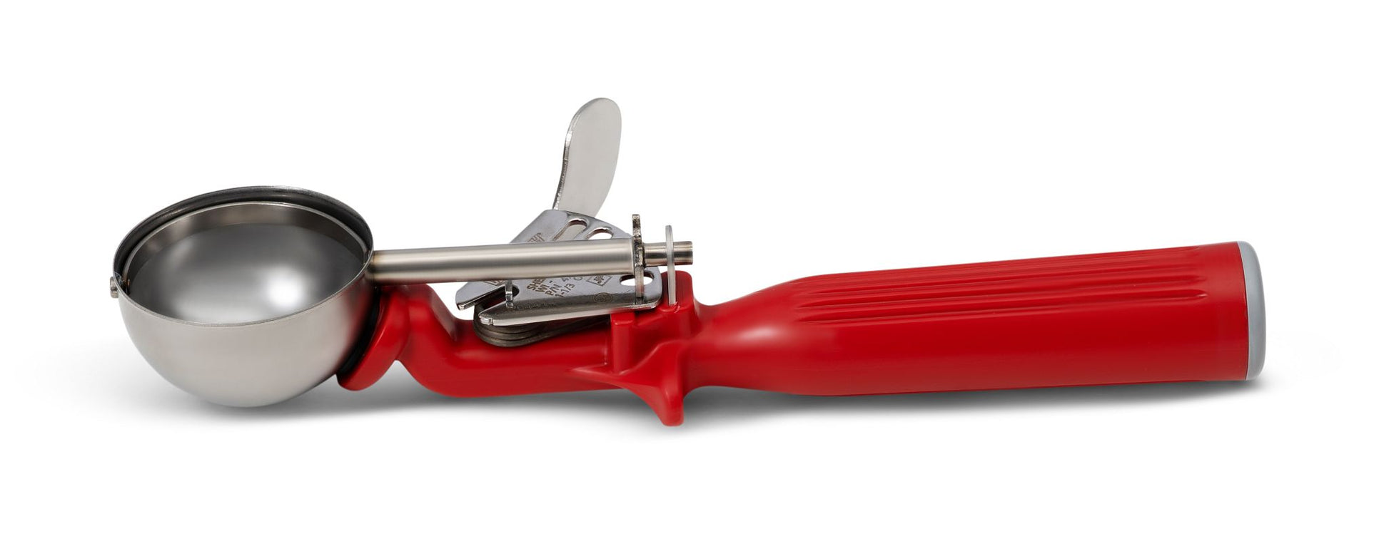 Vollrath Color-Coded One-Piece Thumb Press Disher, 1 1/3 oz - 47145