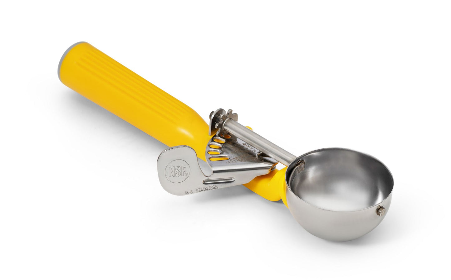 Vollrath Color-Coded One-Piece Thumb Press Disher, 1 5/8 oz - 47144