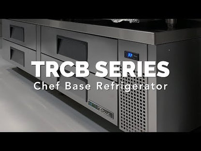 True | Two Drawer Refrigerated Chef Base, 36", 115/60/1