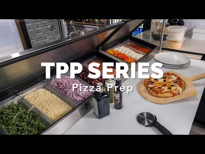 True | Solid Double Door Alternate Top Pizza Prep Table, 67"