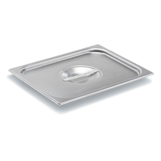 Vollrath Super Pan V Solid Food Pan Cover, Half Size, 22 Gauge Stainless Steel - 75120