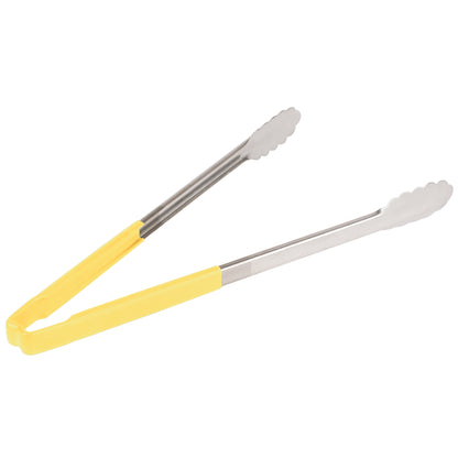 Vollrath Kool-Touch One-Piece Tongs, 16", Yellow, FINAL SALE - 4781650