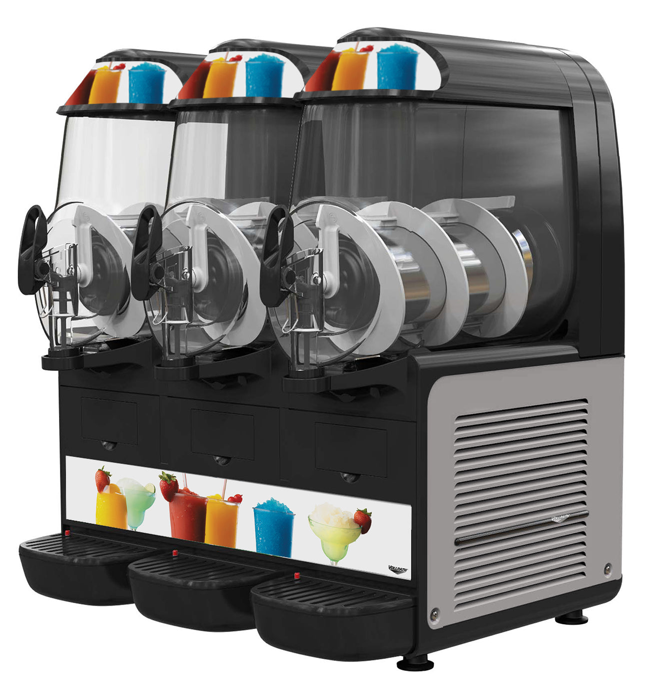 Vollrath Frozen Beverage Machine, Triple Bowl 7.8 Gal, 120 V - VCBF168-37
