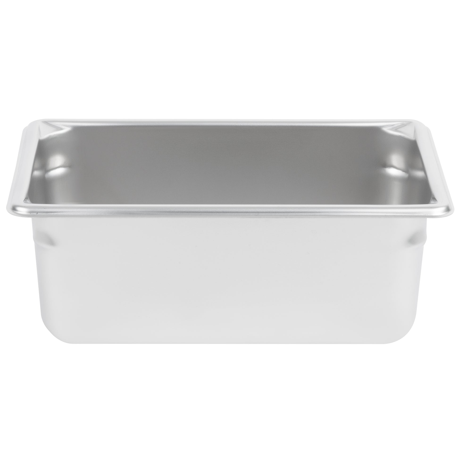 Vollrath Super Pan V 1/4 Size Food Pan, 4" Deep, 22 Gauge Stainless Steel - 30442